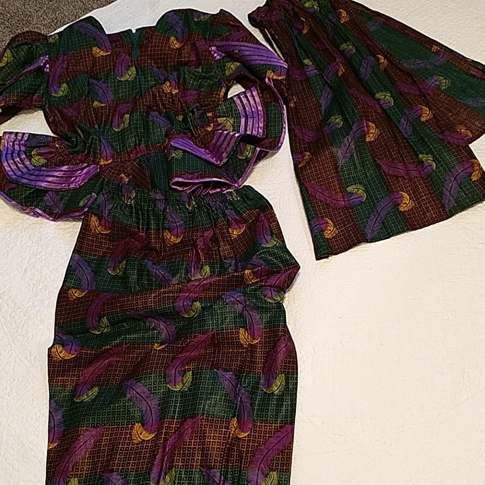 African wedding ensemble